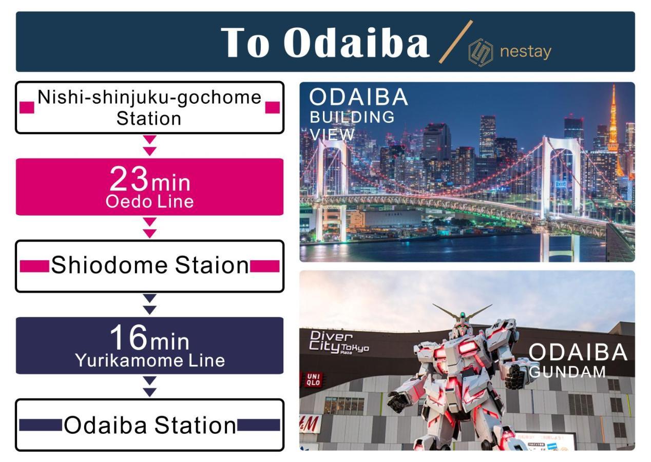 Nestay Villa Tokyo Shinjuku Exteriér fotografie