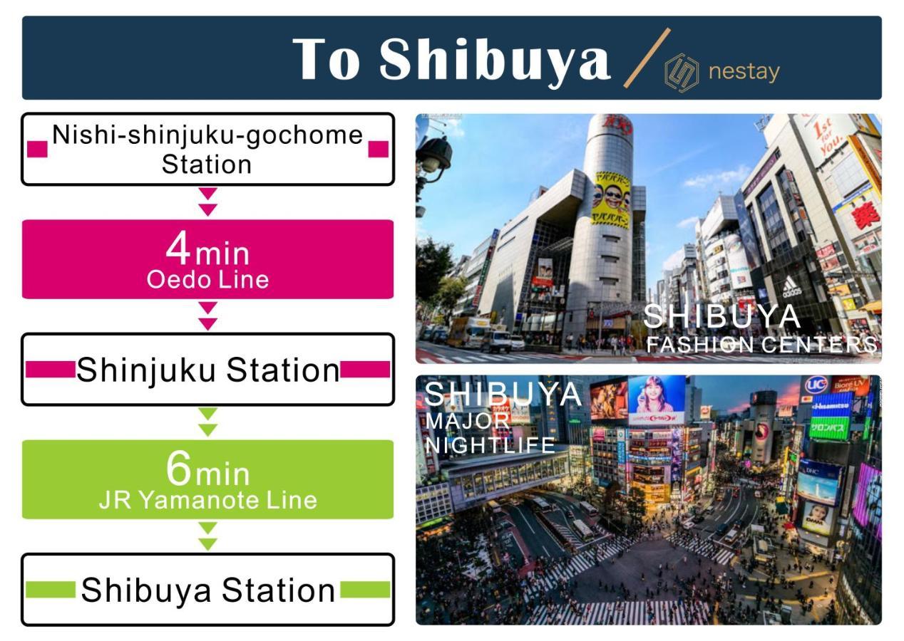 Nestay Villa Tokyo Shinjuku Exteriér fotografie